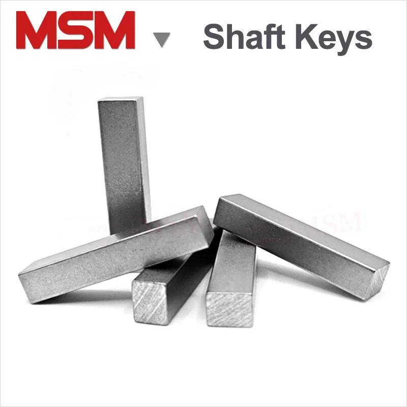 10 шт. прямоугольные ключи из нержавеющей стали GB1096 тип B плоские концы 8x7x длина