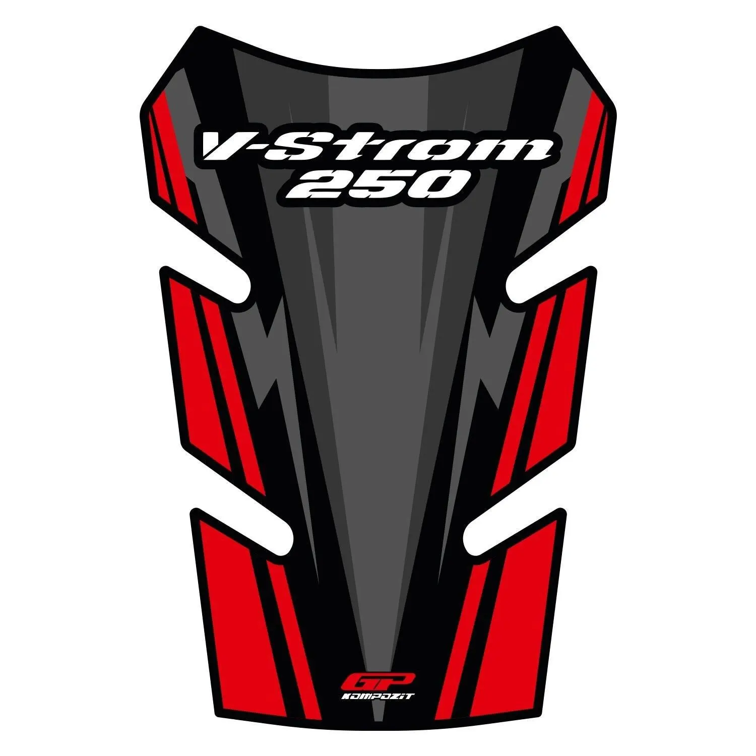 

GP Kompozit Красная Наклейка на бак совместимая с V-Shock 250 2017-2020 аксессуары для дизайна мотоцикла