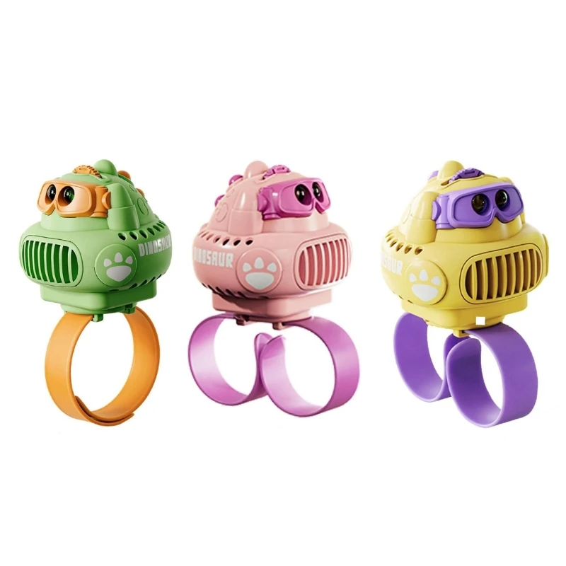 

Силиконовый вентилятор на запястье, круглый ремень, проекционный динозавр, USB-вентиляторы для детей