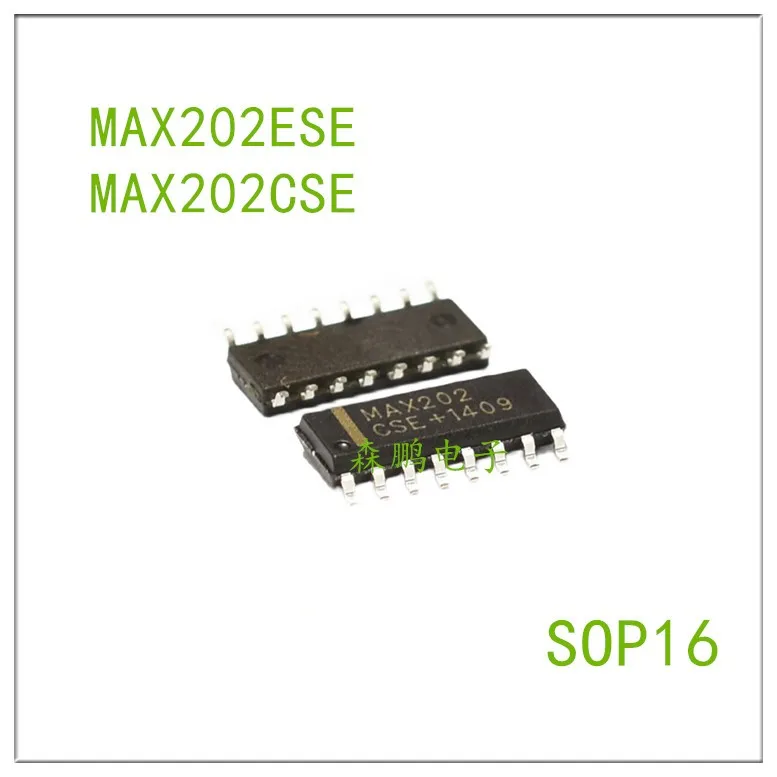 

5PCS MAX202ESE MAX202CSE SOP16 IC Chip 100% NEW