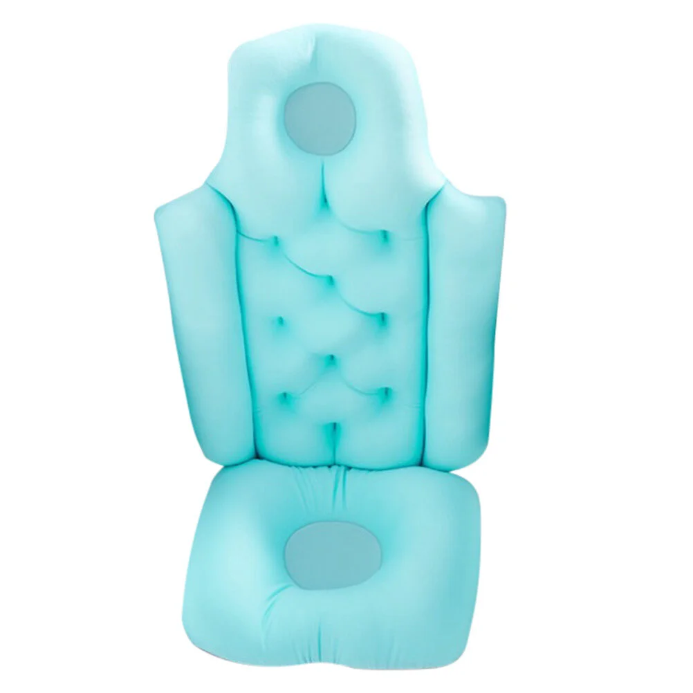 

Bath Shelf Tub Pillow Inflatable Baby Bathtub Back Rest Particles Backrest Cushion Child Kids