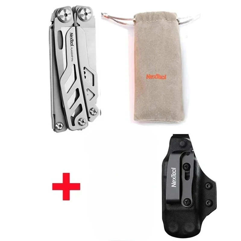 

Nextool Flagship Pro 16 в 1, многофункциональный инструмент, EDC, складные плоскогубцы с оболочкой из кайдекса, большие ножницы, портативное уличное оборудование