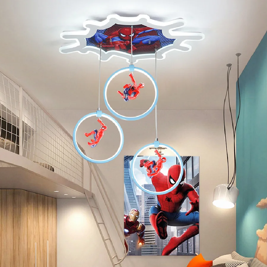 

Children boy bedroom decor led lights for room indoor chandelier lighting chandeliers ceiling lamps for living room decoration