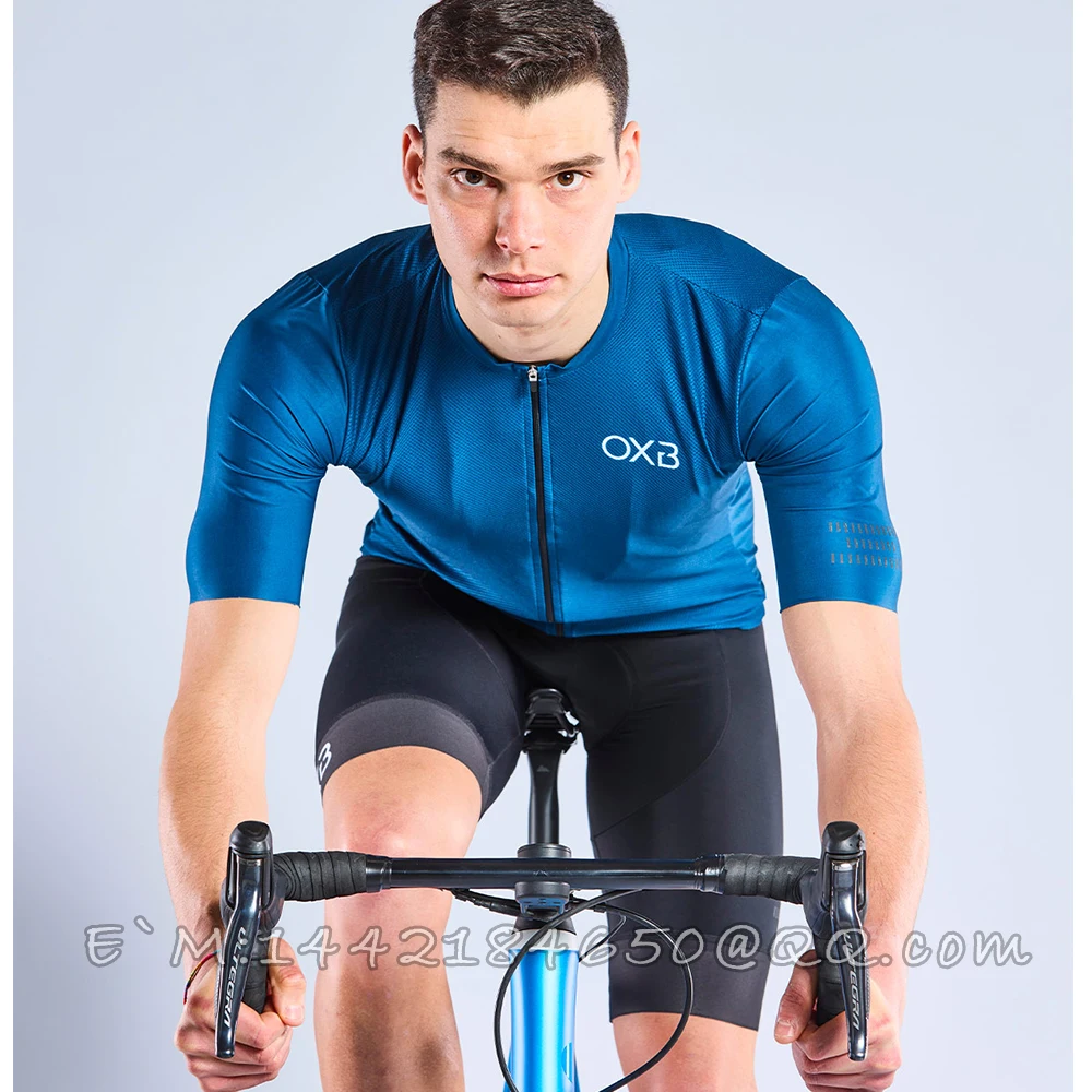 

Oxyburn Cycling Jersey Maillot ciclismo Outdoor Summer Bike Shirt Quick Dry Maillot Ciclismo Men Short Sleeve Breathable Top