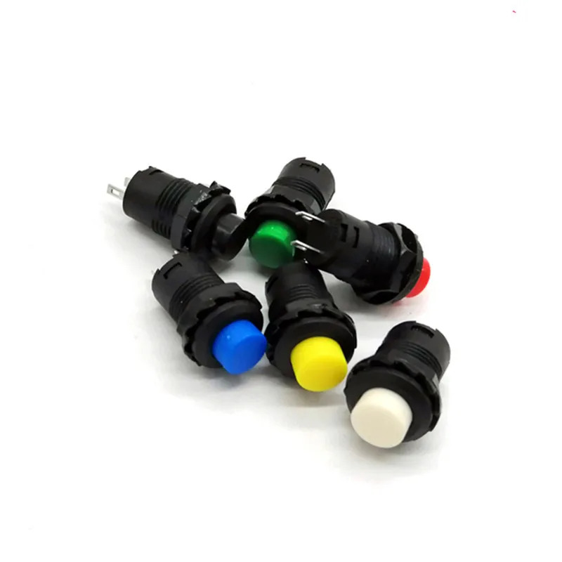 10 шт. DS228 DS227 самоблокирующийся/фотоэлектрический 12 мм выключаемый кнопочный переключатель 3A /125VAC 1.5A/250VAC