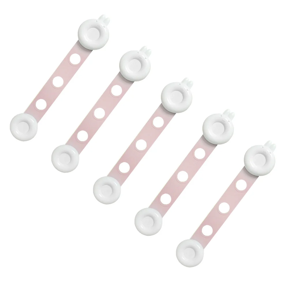 

Locks Kids Cupboard Safety Strap Closet Proofing Baby Cabinet Tape Lock Appliances Buckle Toilet Childproof Security protection