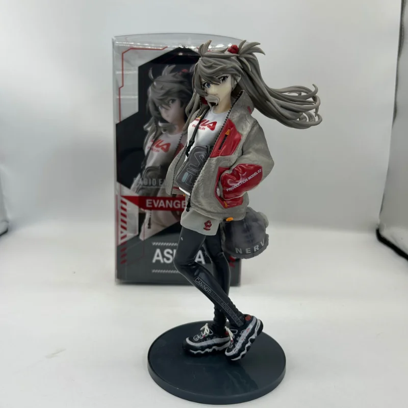 

NEON GENESIS EVANGELION Figure Asuka Langley Soryu 25cm Shikinami Ver.RADIO EVA Part.2 Kawaii Children Toy Anime Action Figurine