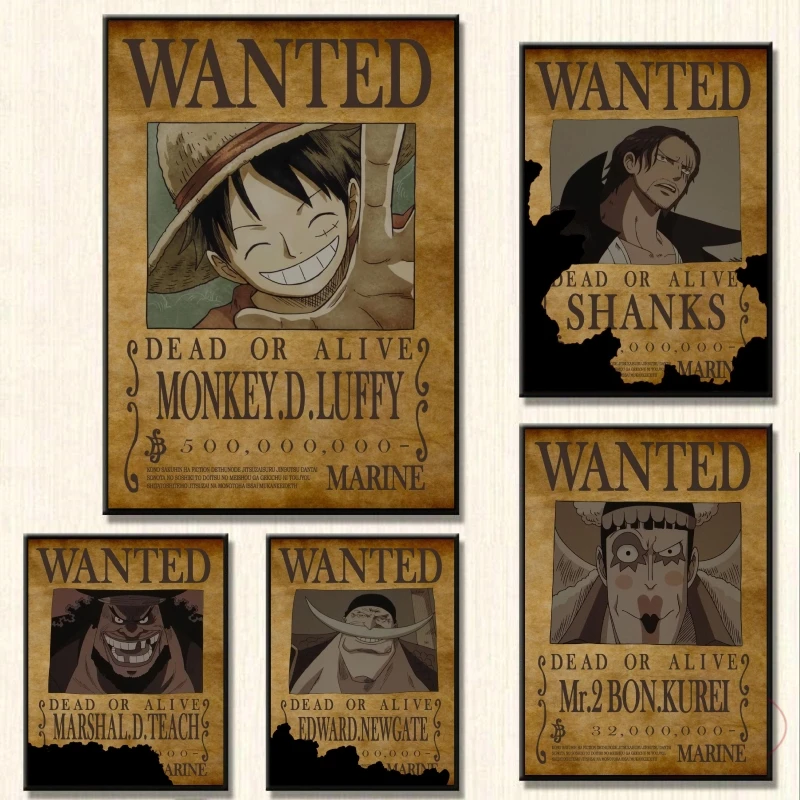 

Принт на холсте Luffy интересует модульные принты комиксов картины Куадрос лучший подарок для гостиной