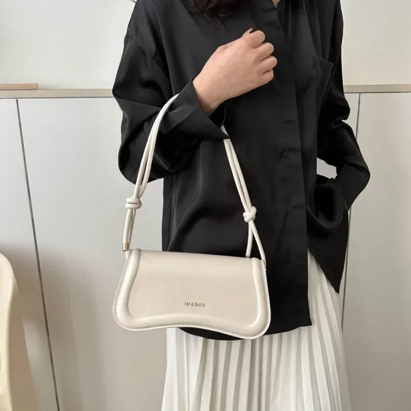 Женские сумки через плечо из искусственной кожи женские подмышки однотонные