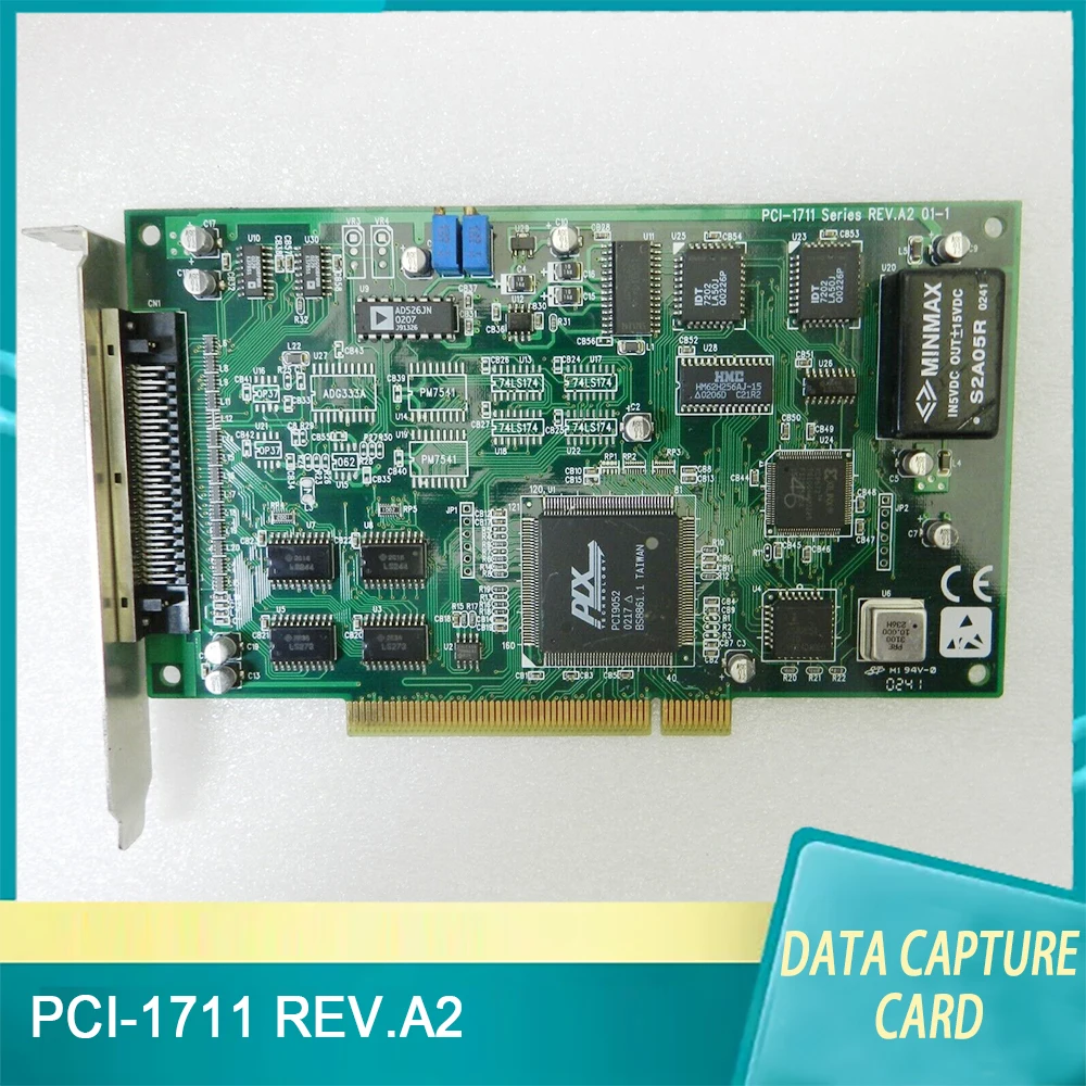 PCI-1711 REV.A2 12-битная 16-канальная односторонняя карта захвата входных данных для