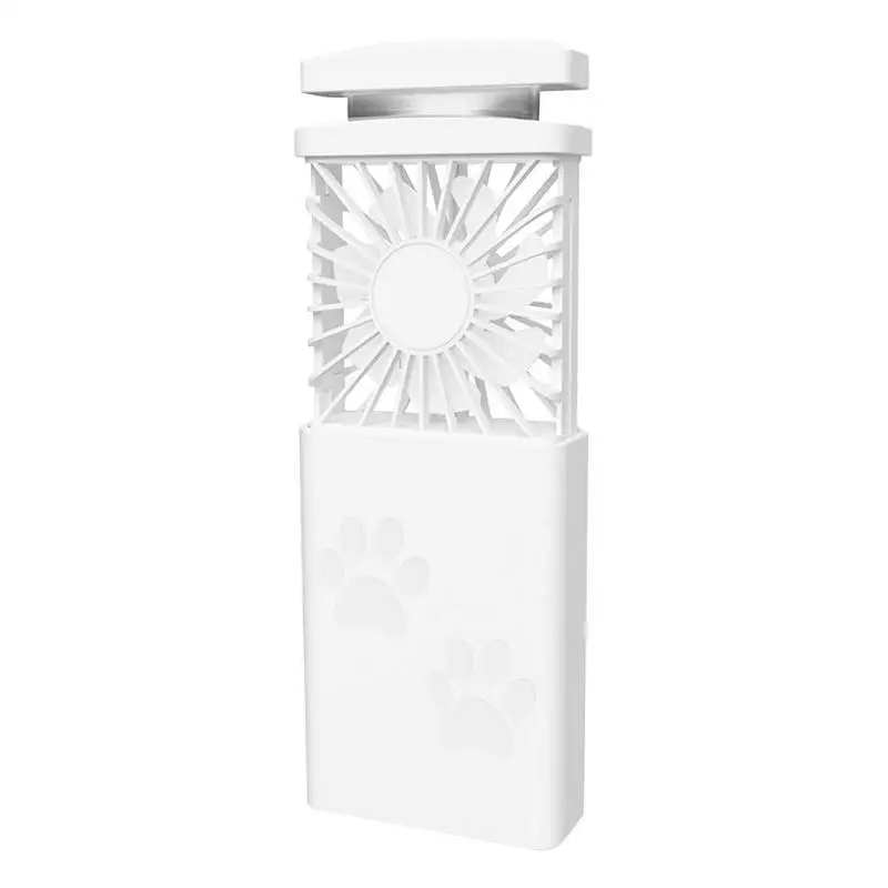 

Cat Claw Handheld Fan Pocket Desk Fan Handheld Pocket Fan Battery Powered USB Fans Retractable Rechargeable Battery Portable Fan