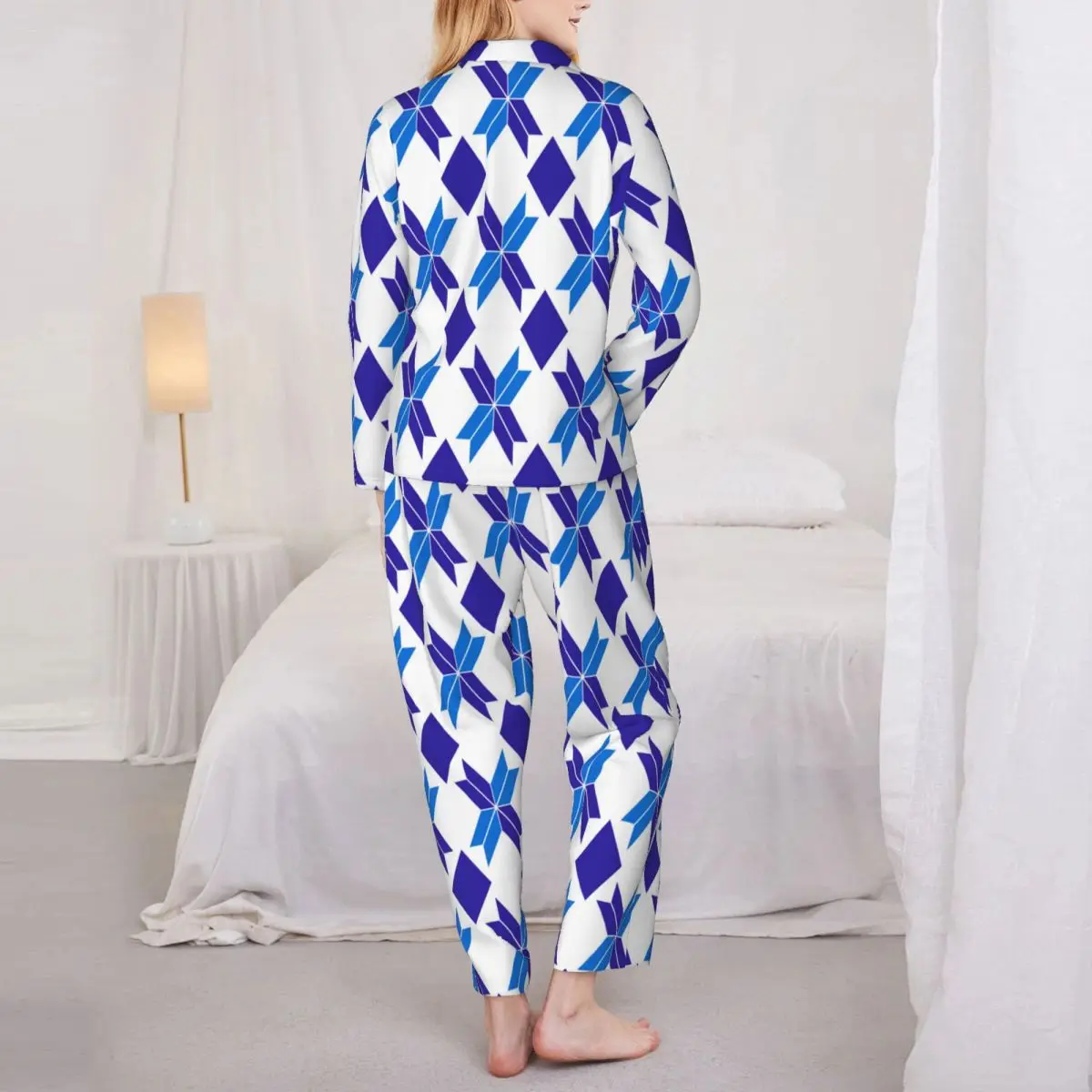 Женские пижамы одежда для сна женская хлопковая POLYESTER Geometry 0629