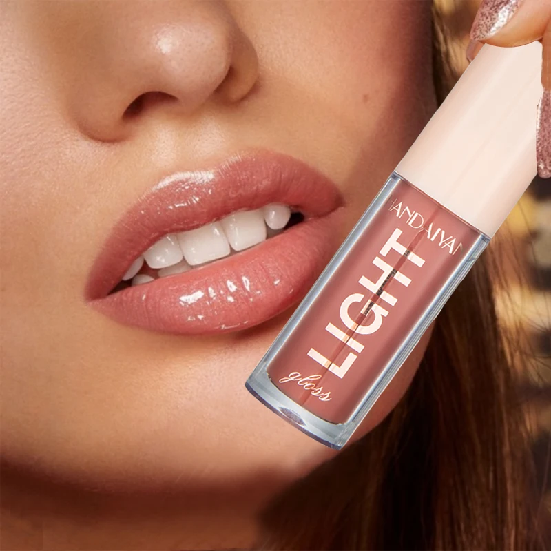 

12 Color Glitter Lip Gloss Flash Pearlescent Bright Moisturizing Liquid Lipstick Long Lasting Mirror High Light Lip Glaze Makeup