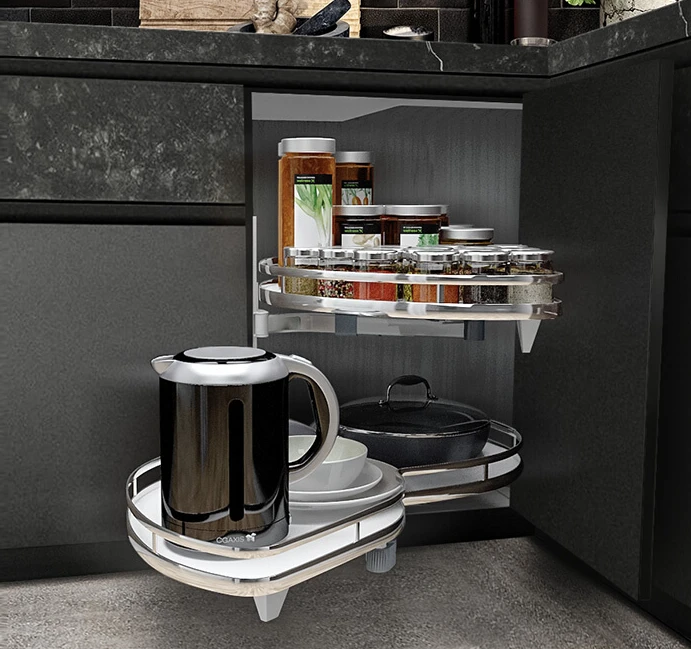 Кухонный шкаф корзина для фризби из нержавеющей стали с функцией маленького