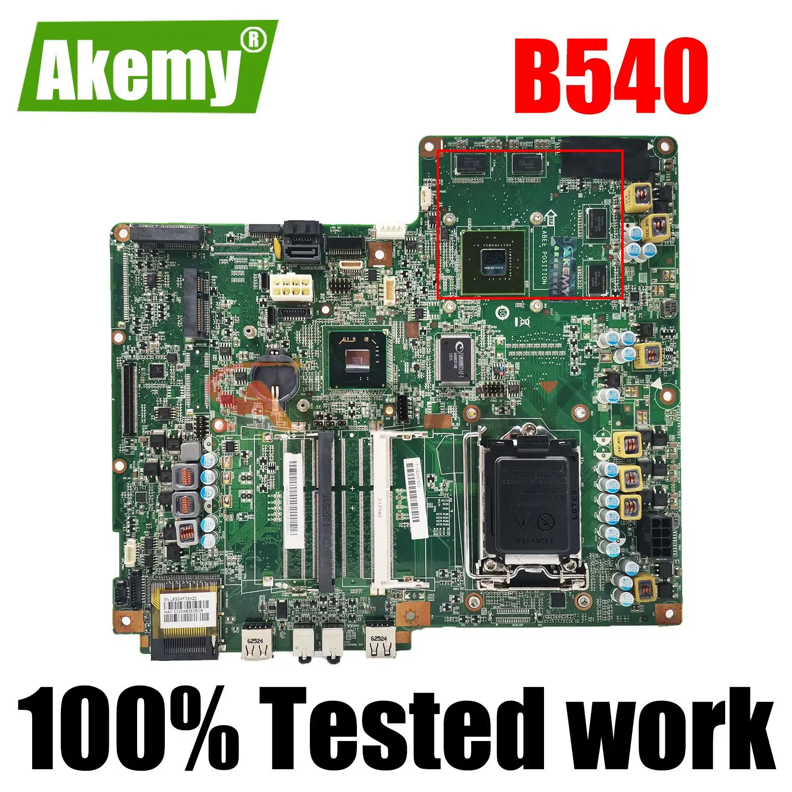 Универсальная материнская плата CIH77S V1.0 для Lenovo B340 B540 B540P, дискретная видеокарта без интерфейса телевизора Универсальная материнская плата CIH77S V1.0 для Lenovo B340 B540 B540P, дискретная видеокарта без интерфейса телевизора