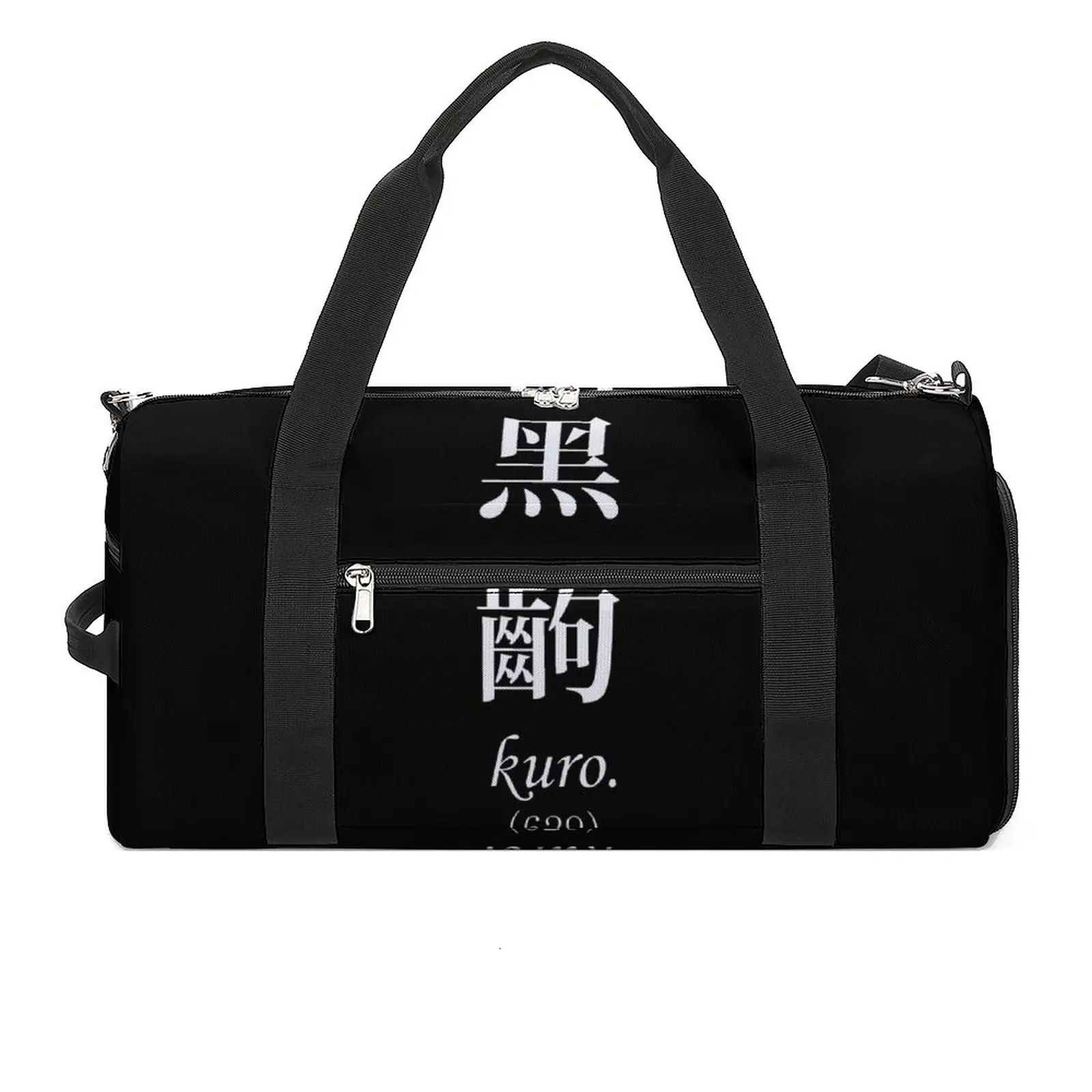 

Bakemonogatari Sport Bags Monogatari Black Scene Large Gym Bag Oxford Male Custom Handbag Travel Training Novelty Fitness Bag