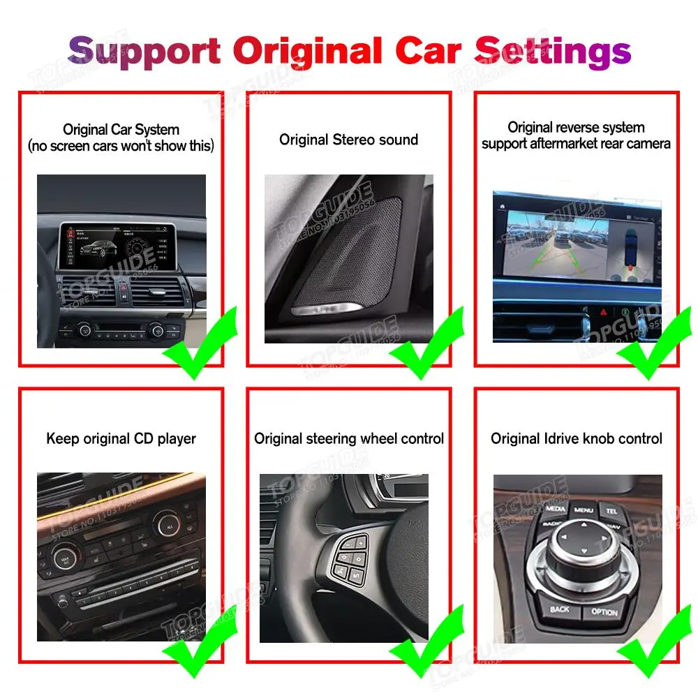 Автомобильный радиоприемник TOPGUIDE 10 25 дюймов Android 12 для BMW 1 серии F20 F21 2012-2016 NBT
