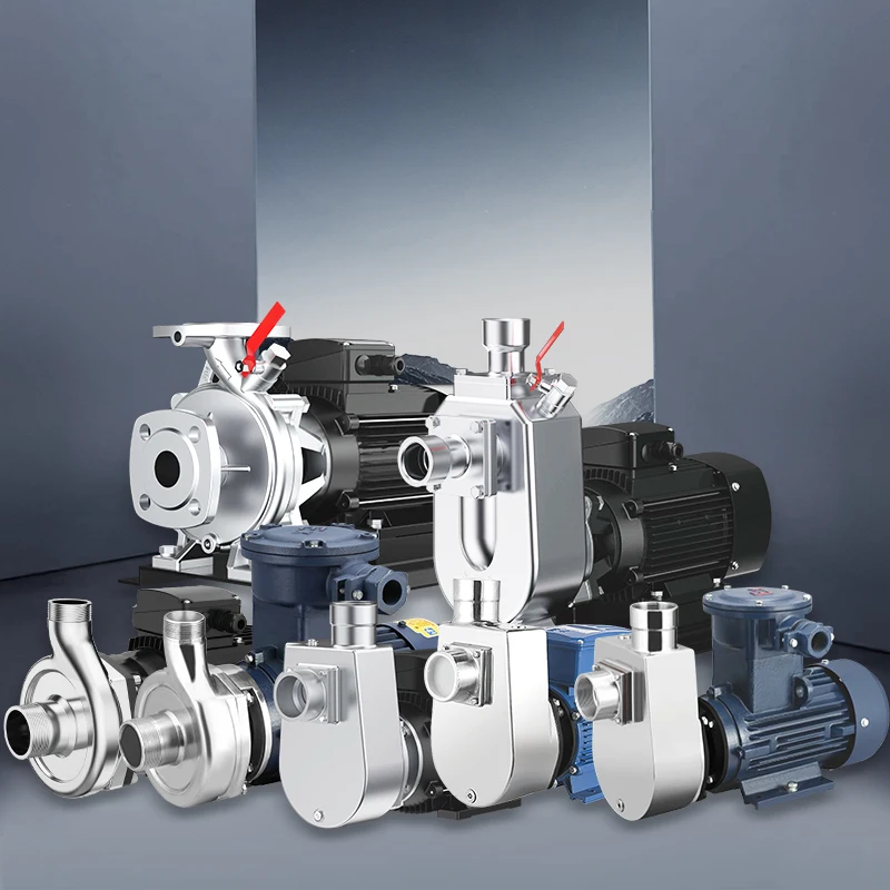 Самовсасывающий насос из нержавеющей стали 316 устойчивый к коррозии химической