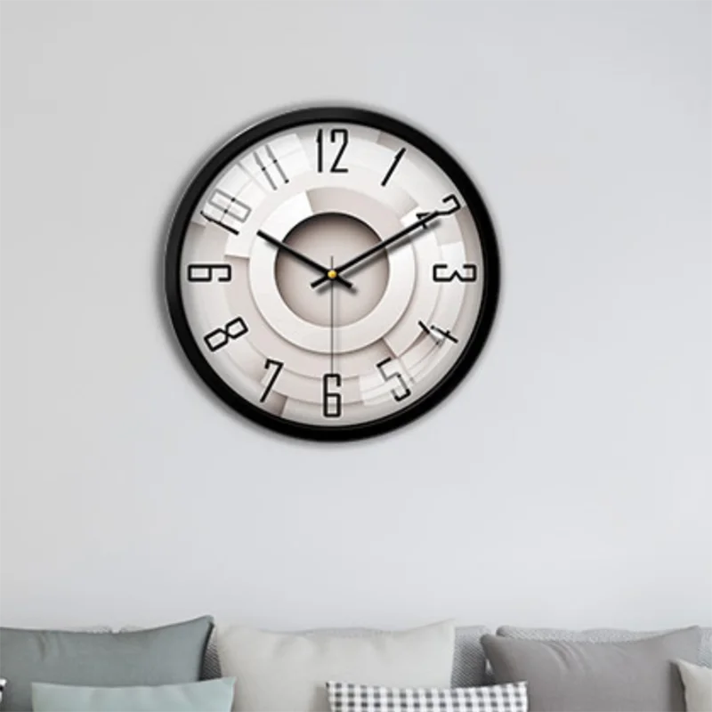 Classic Round Wall Clock Office Hands Nordic Silent Wall Clock Kitchen Clocks Watch Wall Room Wandklok Industrial Wall Clock