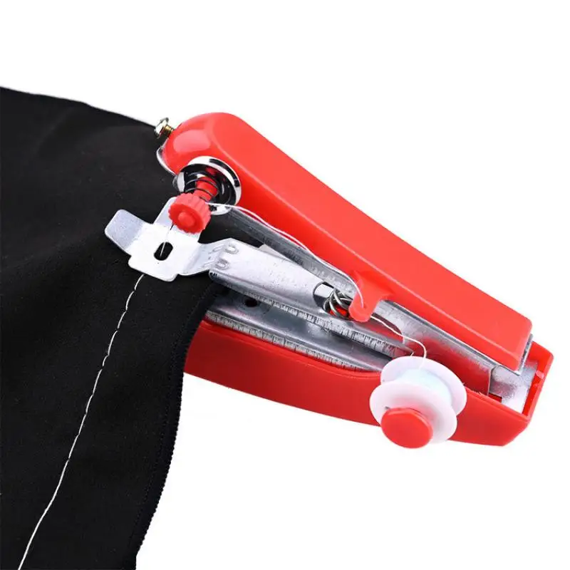 Mini Sewwing Needlework  Machines Cordless Hand-Held Clothes Useful Portable Manual Machines Handwork Sewwing Tools Accessories