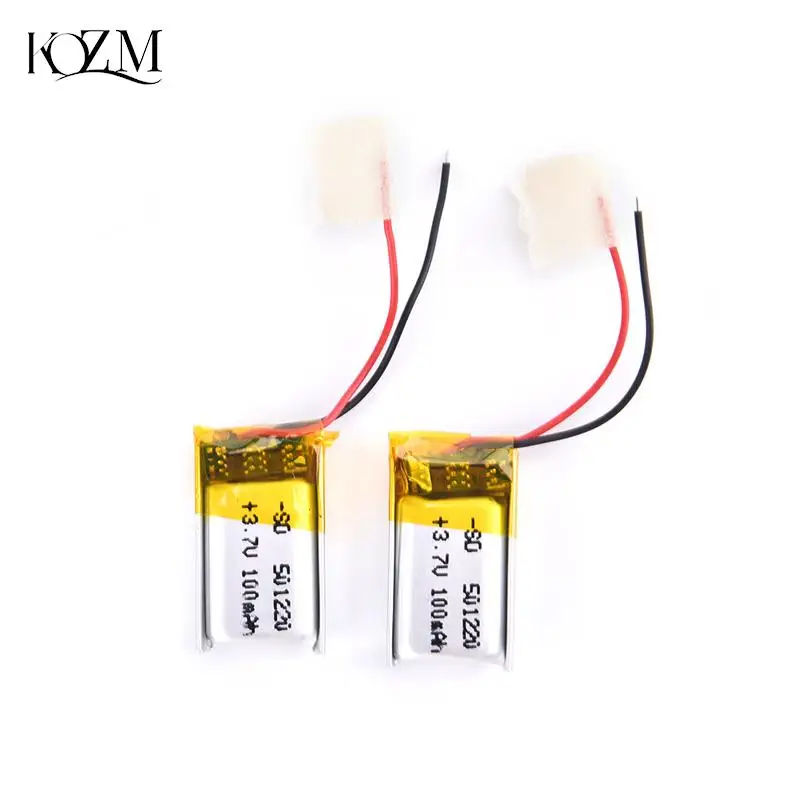 3.7V 100mAh LiPo 1S Polymer Rechargeable Battery Anki Overdrive  Headset 2pcs