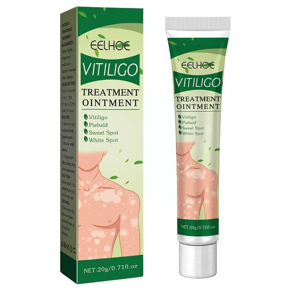 

Vitiligo Repair Cream Recovery Fade Mottled Skin Leukoplakia Treatment Skin Medical Ointment Chinese Balm Pigment R J7J8