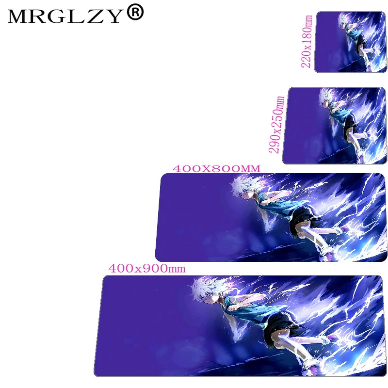 

Anime Hunter x Hunter Mouse Pad 80X40 Gaming MousePad Superdimensionado Laptop Acessórios Teclado Mat de mesa para gamers