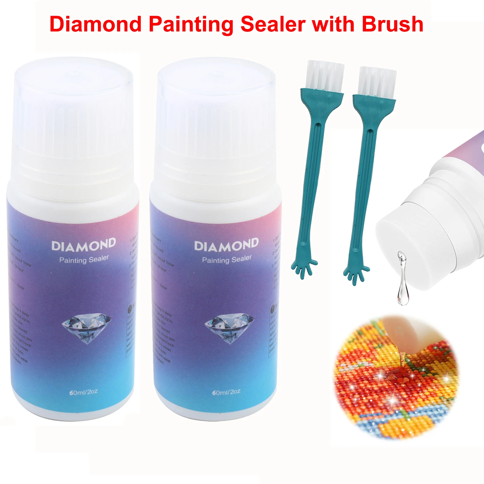 

Набор для алмазной живописи, 60/120 мл