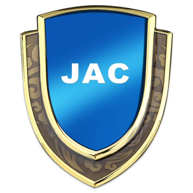 

Автомобильный Металлический Щит Эмблема автомобильный боковой брызговик кузов багажник значок наклейка для JAC S2 J3 плата JS2 S3 J2 S5 T8 Refine J5 J6 J4 пара