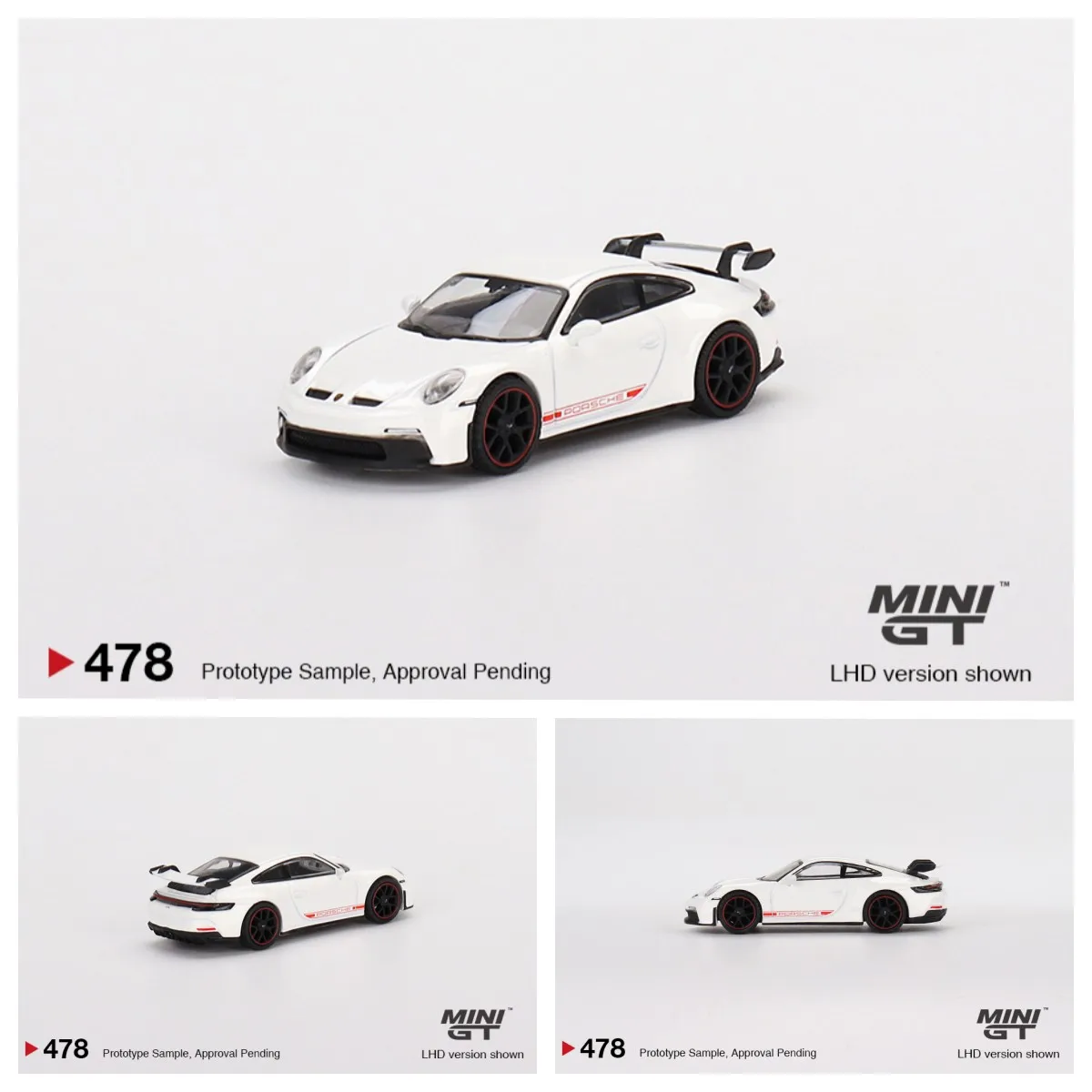 

MINI GT 1:64 911 GT3 модель автомобиля из сплава (992)