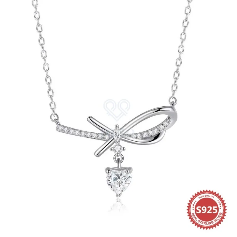 Высококачественное оригинальное ожерелье из стерлингового серебра S925 ювелирный