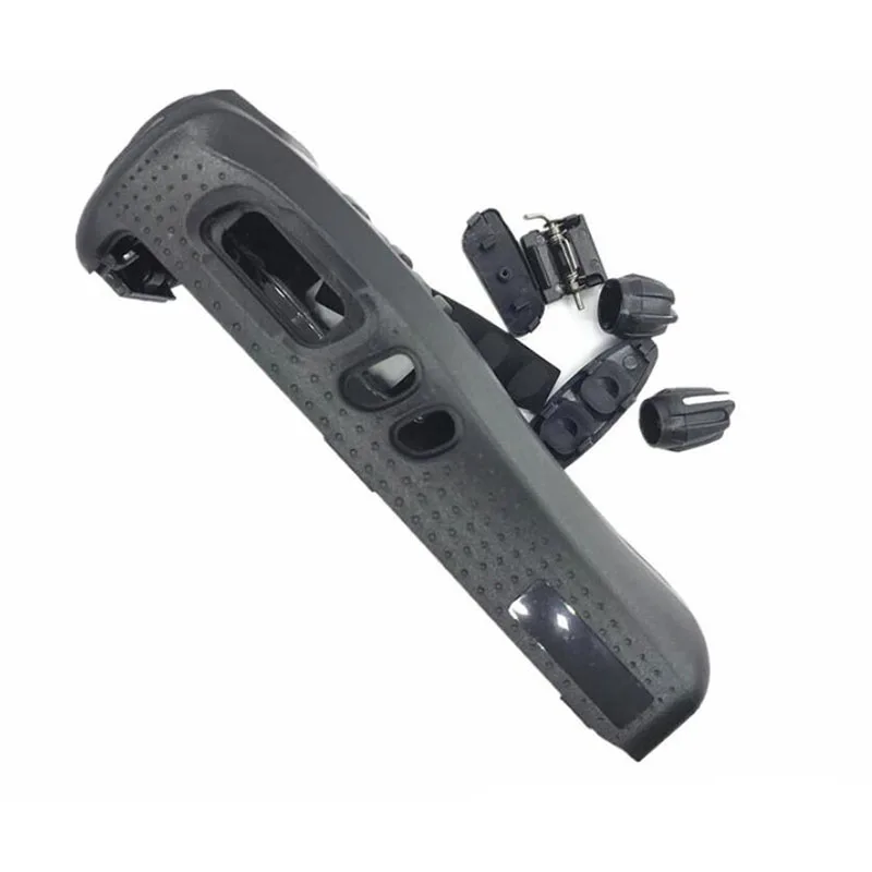 Front Panel Cover Case Housing with Volume Channel Knobs Repair Kits for Kenwood NX340 NX240 Walkie Talkie Radio Accessories