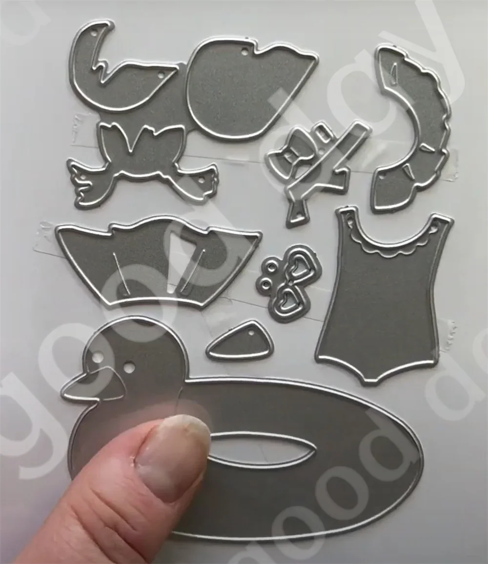 Летние пляжные украшения для бикини металлические Вырубные штампы Новое