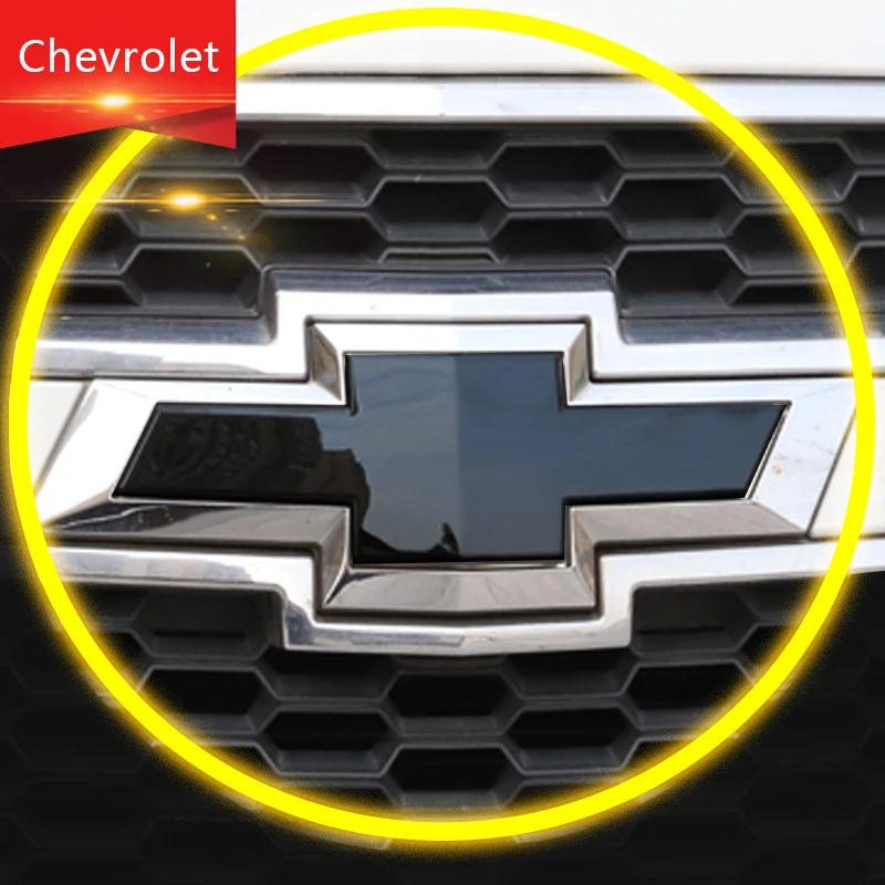 Автомобильная Передняя наклейка-значок для стайлинга Chevrolet Sail Sedan Trax Cruze Hatchback Malibu
