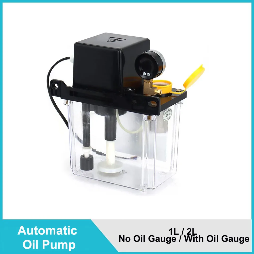 Автоматический масляный насос Электрический станок токарный с ЧПУ масленка 220 В 1