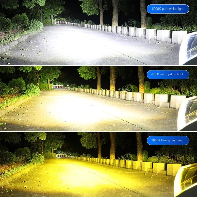 

Cante 38000LM H7 H4 H11 LED headlight 380W intelligent tricolor light beam H1 H8 H9 HB4 HB3 9005 9006 motorcycle light bulb 3000