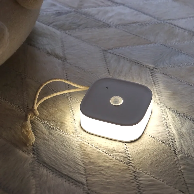 Night Light USB Charging Wireless Smart PIR Motion Sensor LED Sensor Light Bedroom Living Room Corridor Bathroom Night Lamp