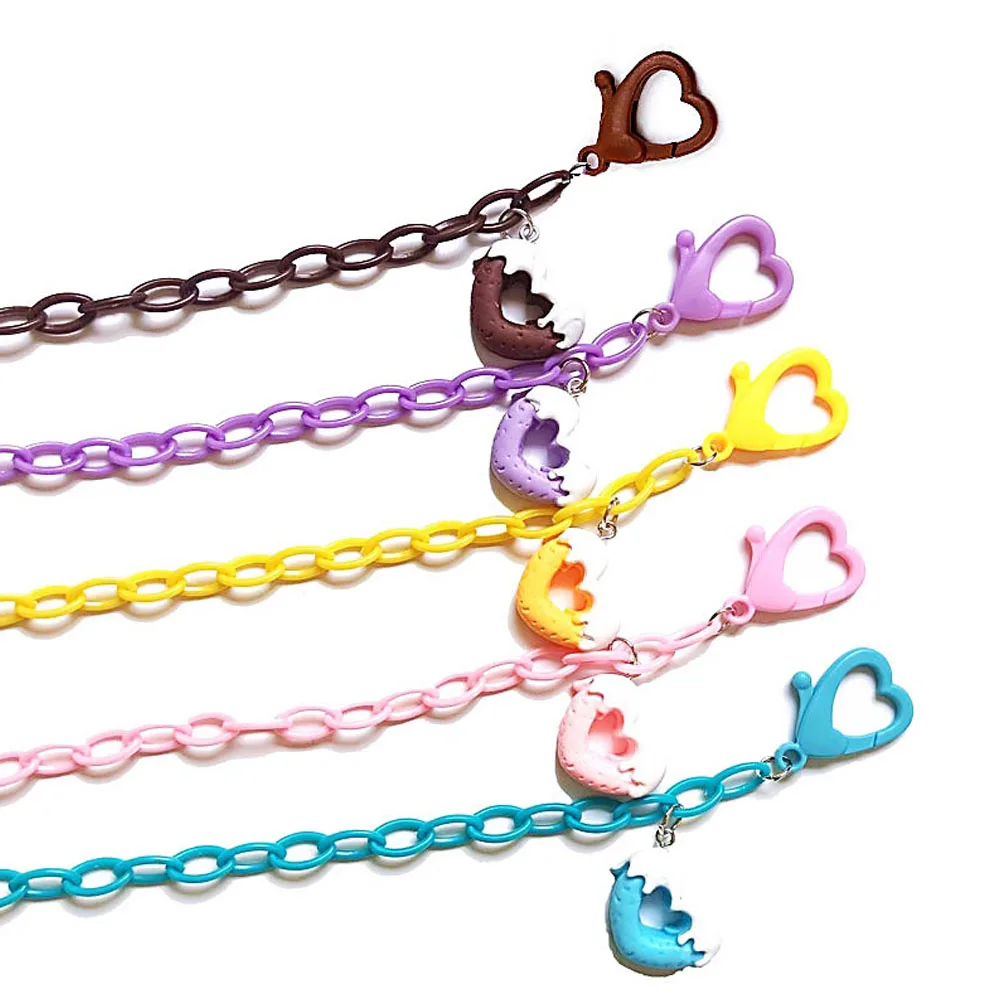 

Fashion Kids Glasses Strap Cartoon Charm Mask Chain Lanyard Holder Anti-lost Glasses Strap Eyewear Chain Neck Cord Jewelry Gift