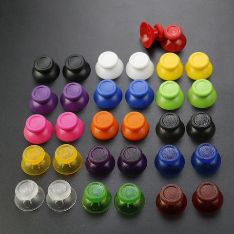 JCD 16 цветов 3D аналоговая Крышка для PS4 Pro Slim Control ler аналоговая Крышка для большого пальца для PS4