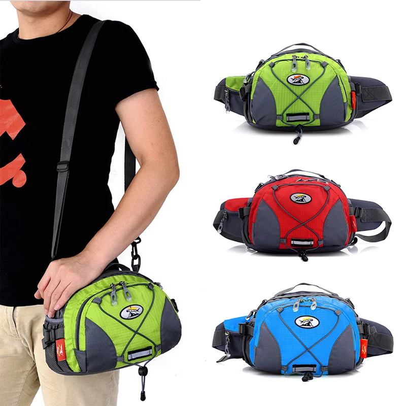 Jogging Mini Bag Women Running Gym Hip Hydration Fanny Pack Man City Handbag Outdoors Bicycle Sports Cross Shoulder Tote Bag