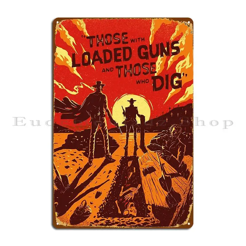 The Good Bad And Ugly Цитата Клинта Иствуда Металлическая вывеска Дизайн гостиной Клуб