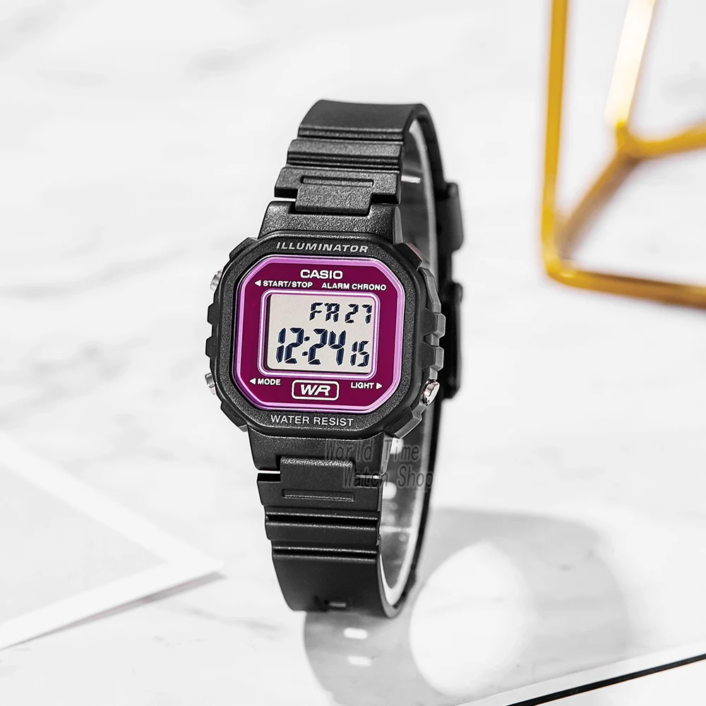 Часы Casio унисекс повседневные Прозрачные Цифровые спортивные часы подарок