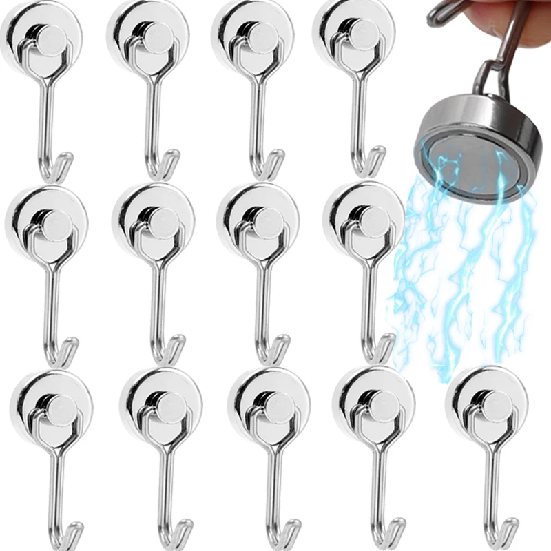 1 шт. магнитные крючки Поворотный магнитный крючок с нагрузкой кухонный