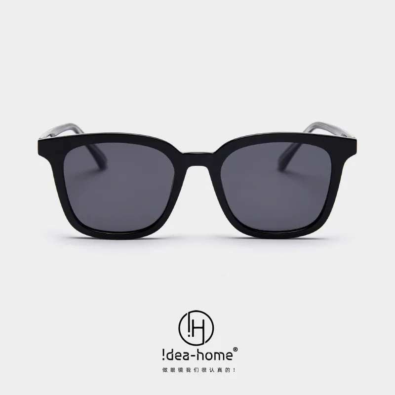 

Большие пластиковые Винтажные Солнцезащитные очки в стиле оверсайз, модные стильные очки с заклепками, линзы для ПК, солнцезащитные очки