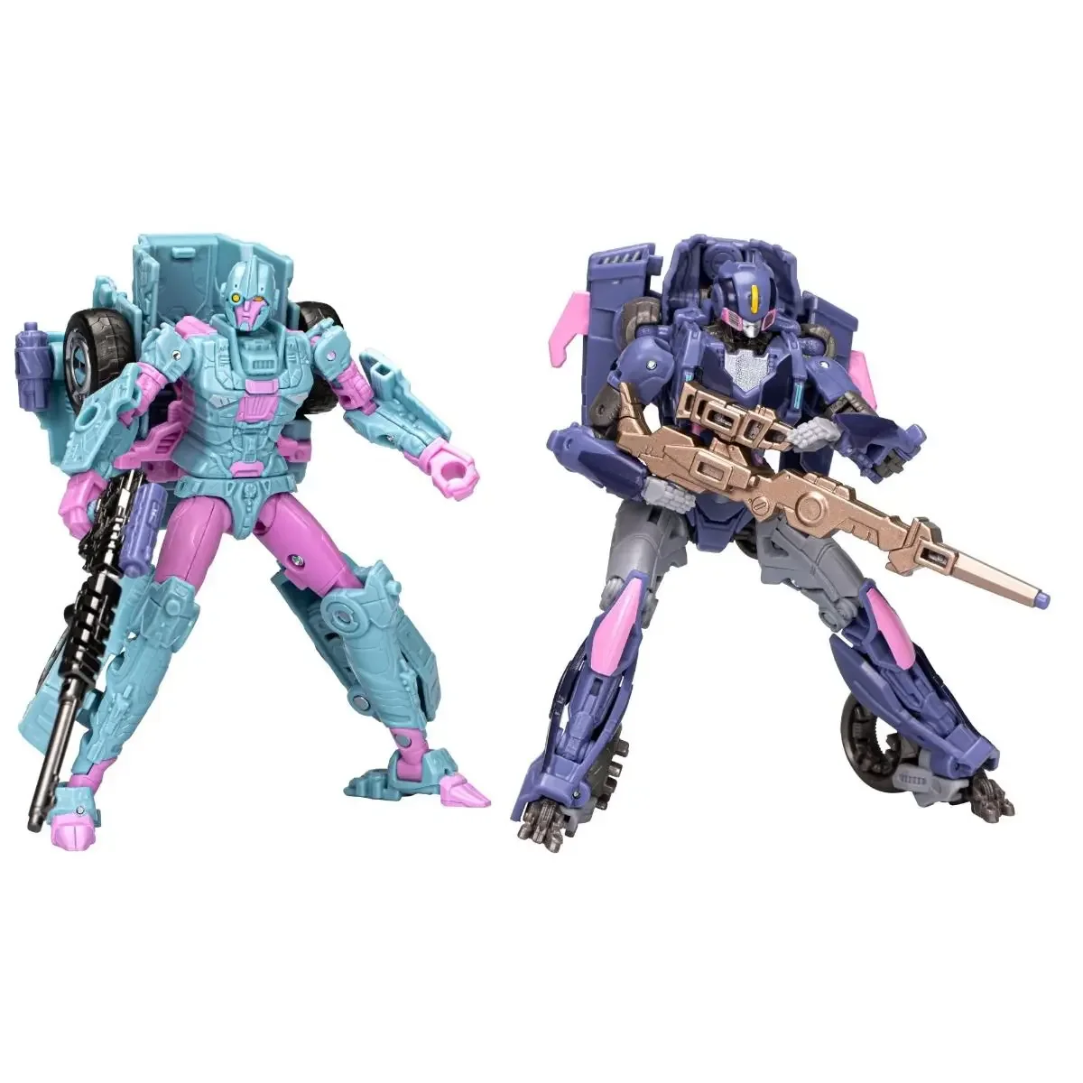 Игрушки-трансформеры Legacy Evolution Deluxe Senate Guard Autobot Javelin & Ascenticon Kaskade Deadeye Duel Фигурки 2