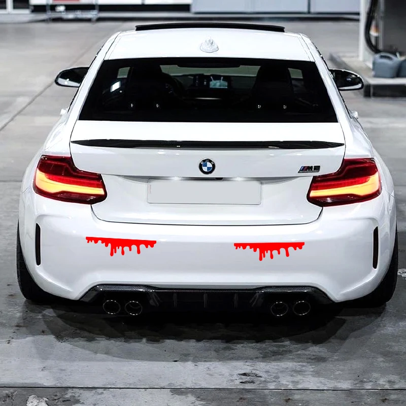 Автомобильные наклейки с кровотечением забавные капли крови виниловые