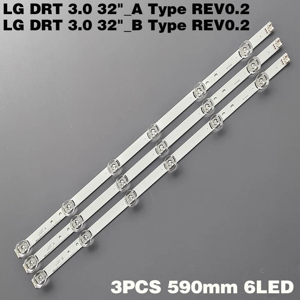 

Светодиодная подсветка для телевизора LG 32 дюйма, 32LB25VQ 32LB572V 6916l 32LB580V 32LB650V 32LB652V 32LB653V 32LF550 innotek DRT3.0 32 дюйма 32LB27VQ