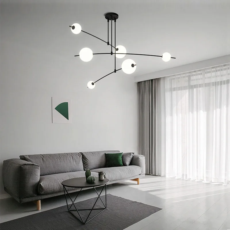 

Modern Creative LED Chandelier Living Room Bedroom Dining Room Rotatable Home Design Fashion Decorative Lighting Fixtures