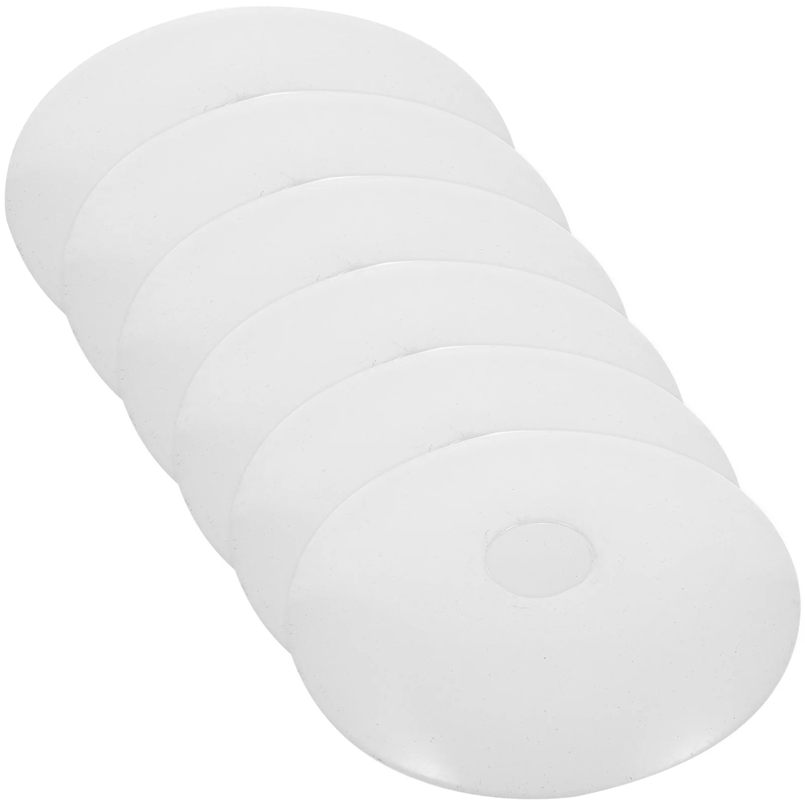 

6 Pcs Chandelier Base Tray Black White Home Decor Light Decoration Lamps Lamp Decoration Metal Ceiling Canopy Lamp Cover