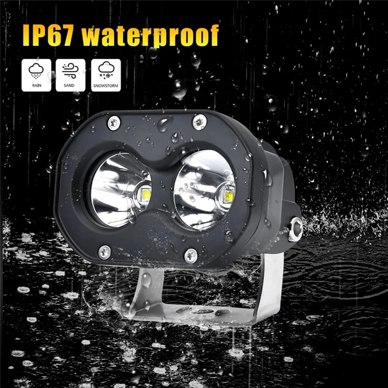 

2 шт., светодиодсветильник фары для мотоциклов и автомобилей